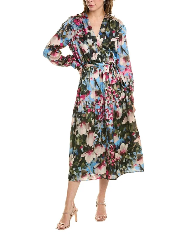 Epic Deals Anne Klein Floral Midi Dress