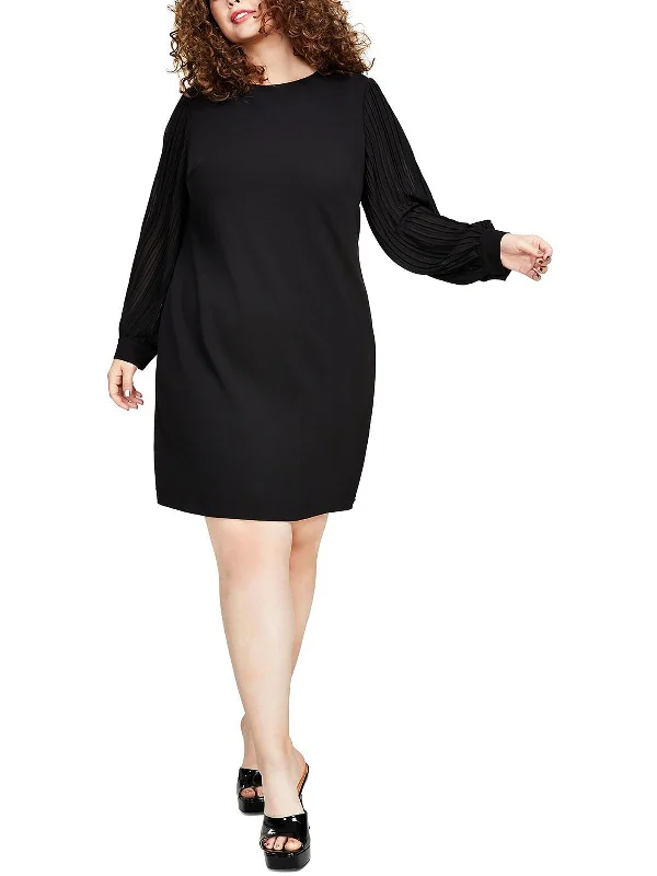 Discount Deals Plus Womens Scuba Crepe Cocktail and Party Dress