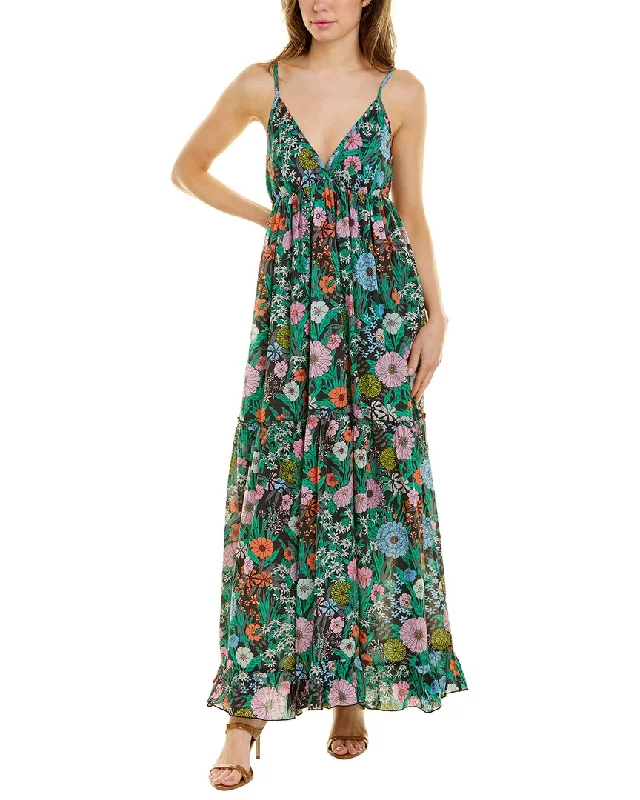 Clearance Items Ro's Garden Begonia Maxi Dress