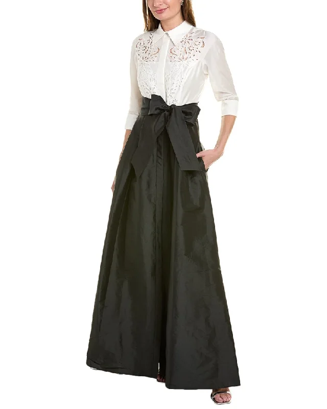 One-DAY Sale Teri Jon by Rickie Freeman Taffeta Gown