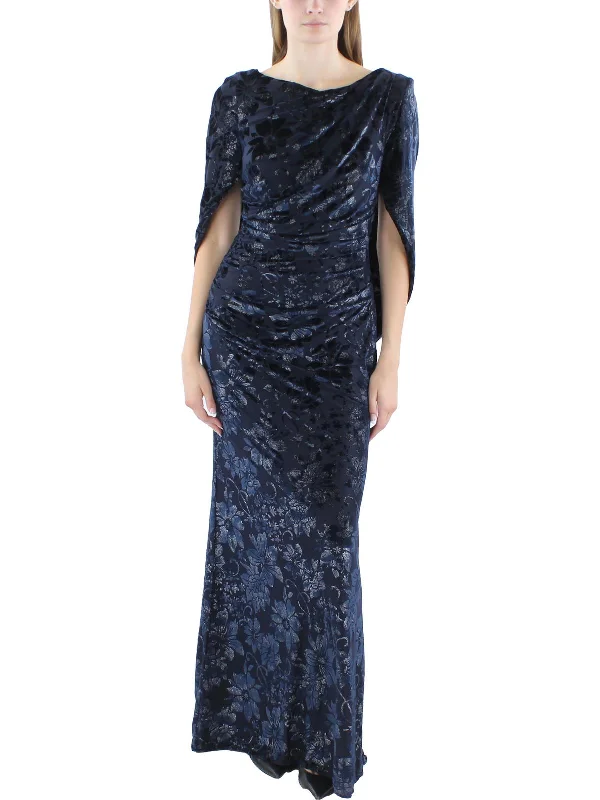 Best Seller Womens Velvet Evening Dress