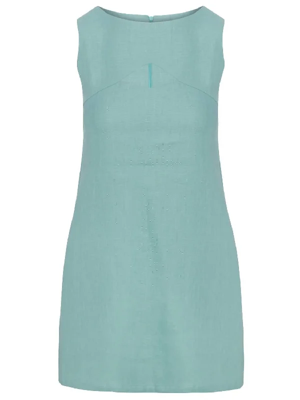 Loyalty Reward Tahlia Mini Dress In Seafoam
