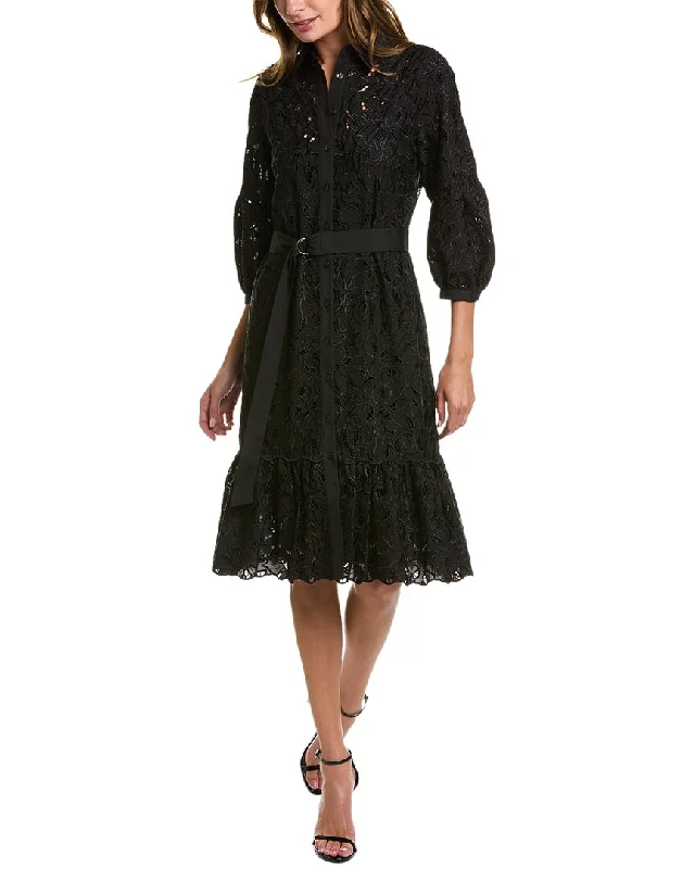 Grand Opening Sale Marchesa Notte Viola Shirtdress