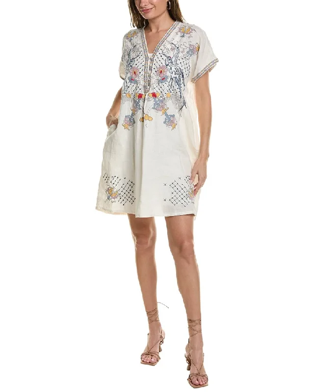 Stock Clearance Johnny Was Zippy Silk Dress