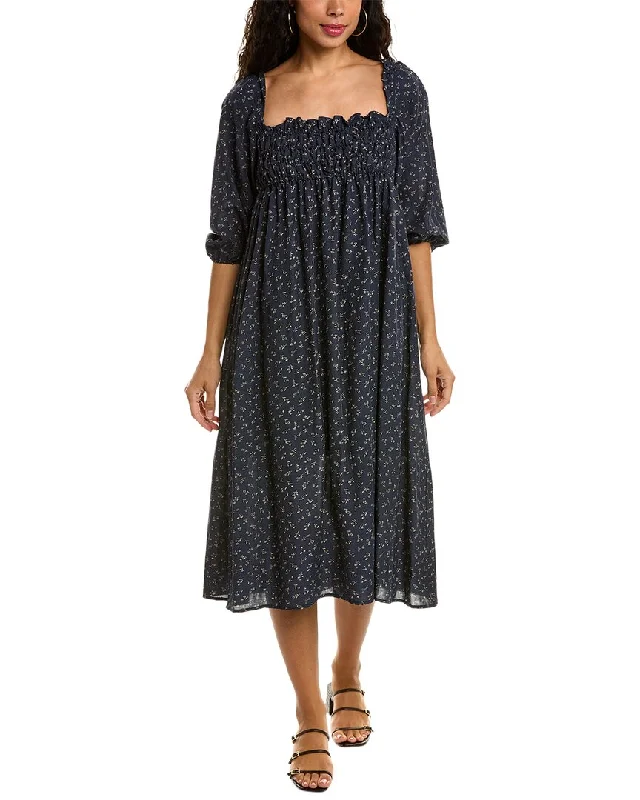 Don't Wait O.P.T. Santana Midi Dress