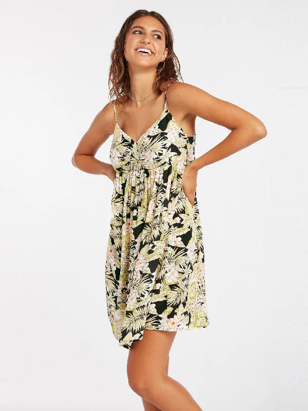 Great Deals Frondly Fire Dress - Black Combo