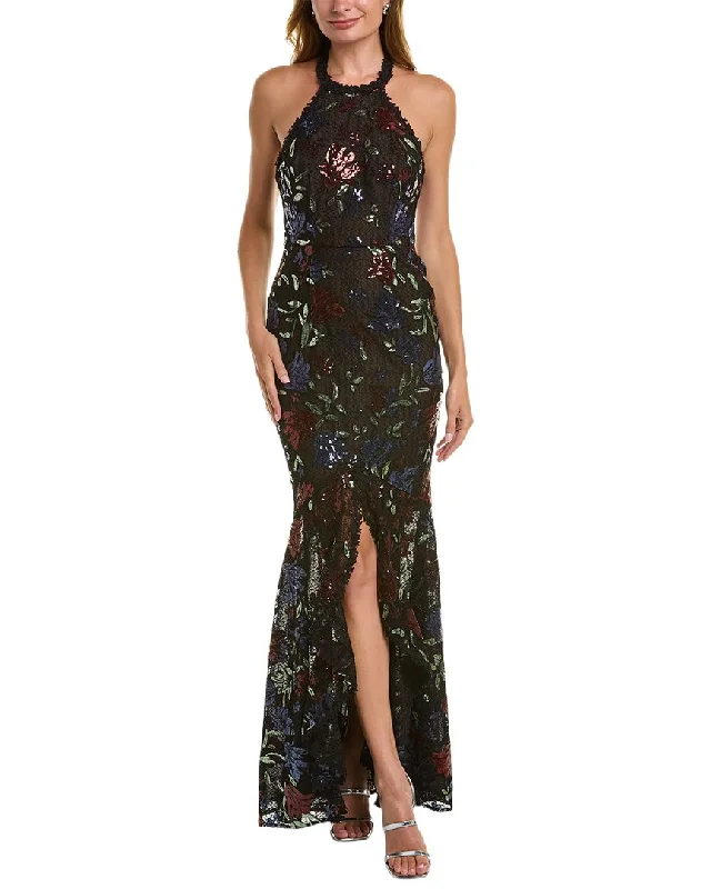 Big Discounts Marchesa Notte Sequin Gown