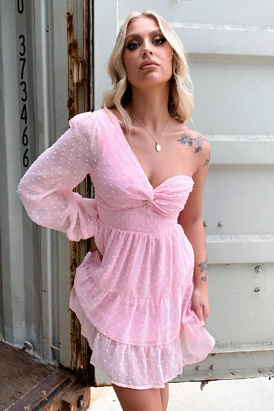 Price Drop Georgia Dress - Pink