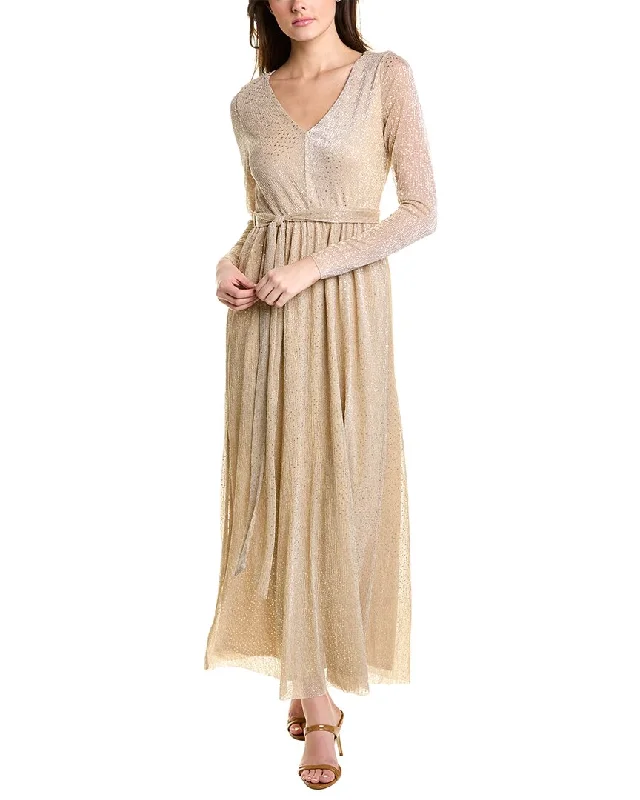 Buy Now Anne Klein Metallic Maxi Dress