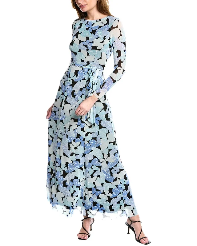 Instant Savings Anne Klein Mesh Maxi Dress