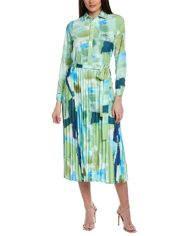 Super Sale YAL New York Pleated Shirtdress