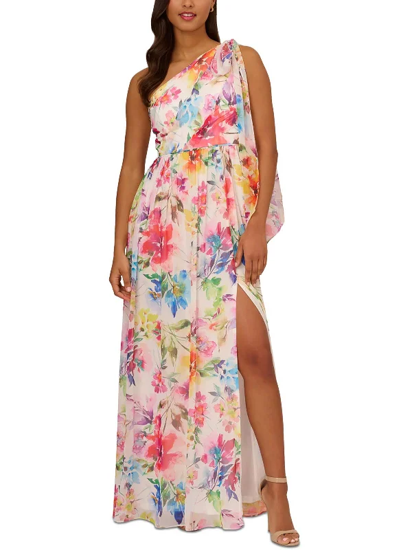 Season Finale Sale Womens Chiffon Evening Dress