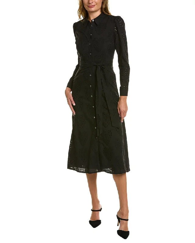 Price Cut Boden Broderie Midi Shirtdress