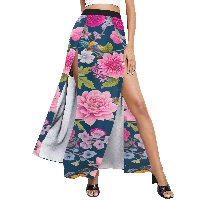 Exclusive Savings Women's High Slit Long Beach Dress (S40)