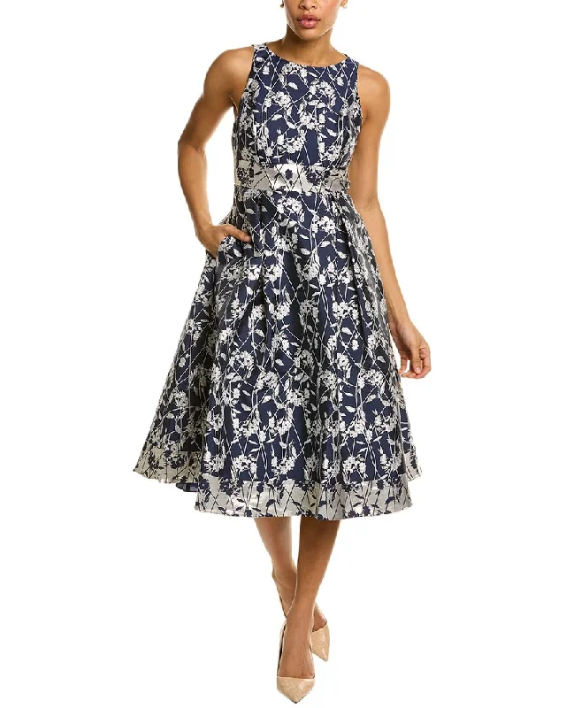 Bonus Savings Adrianna Papell Brocade A-Line Dress