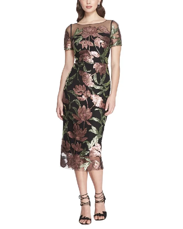 Savings Bonanza Marchesa Notte Midi Dress