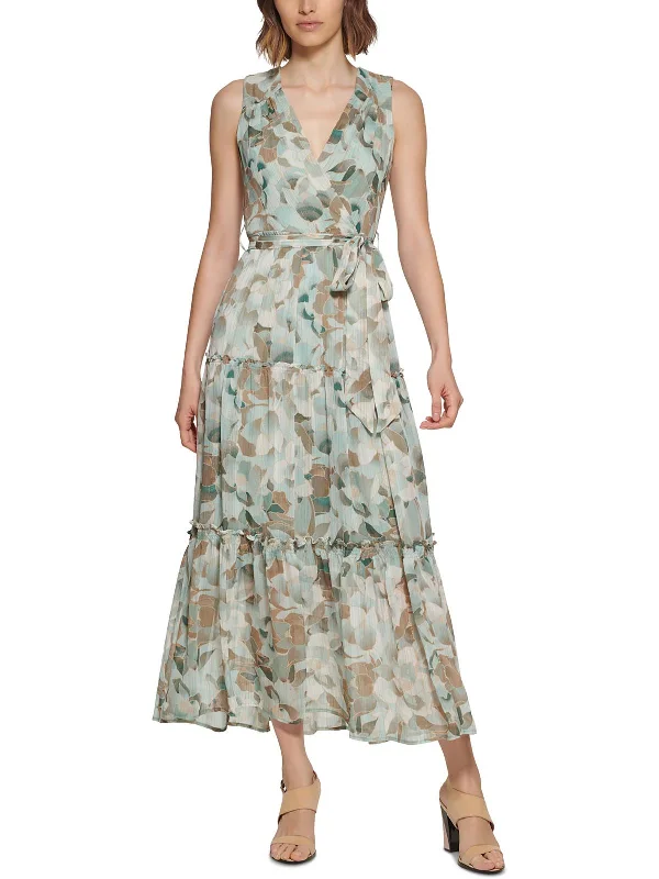 Bargain Prices Womens Metallic Long Maxi Dress