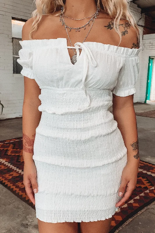 Savings Galore Dex Dress - White