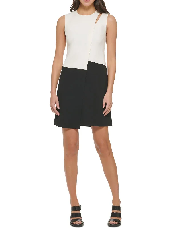 Limited Quantity Womens Crepe Sheath Dress