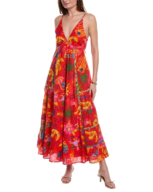 Deal of the Week FARM Rio Good Vibes Tie Back Maxi Dress