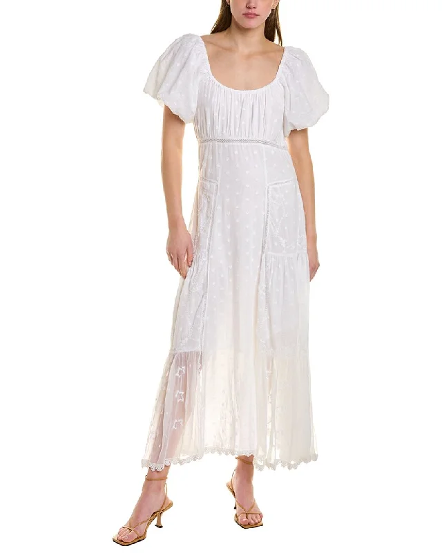 Huge Discounts LoveShackFancy Jivera Maxi Dress