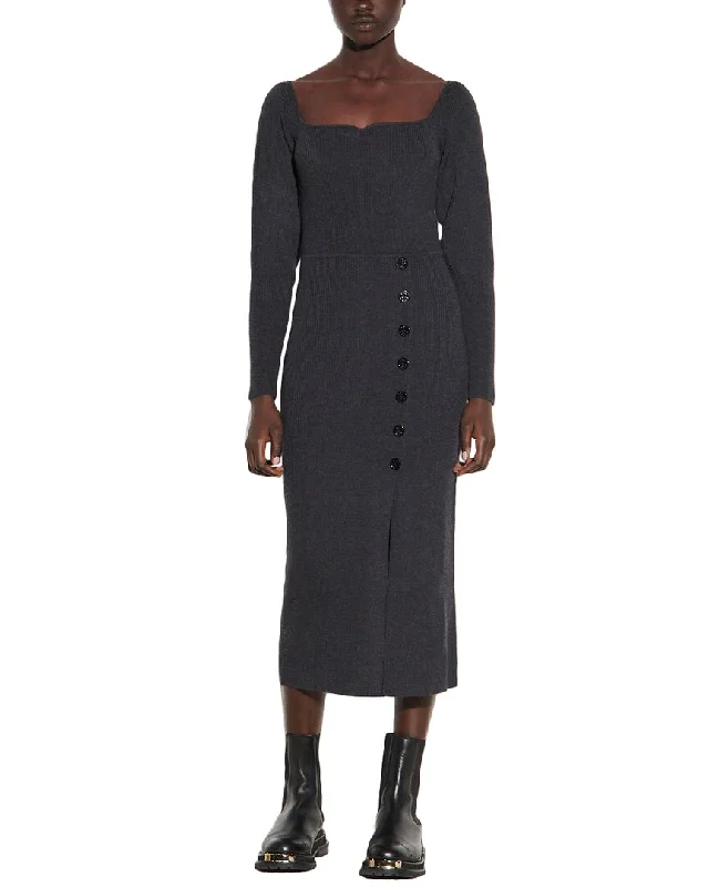 Hurry In Sandro Knitted Dress