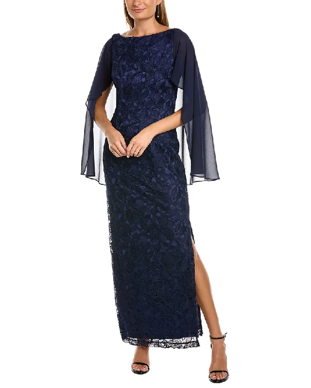 Discount Extravaganza JS Collections Leah Capelet Column Gown