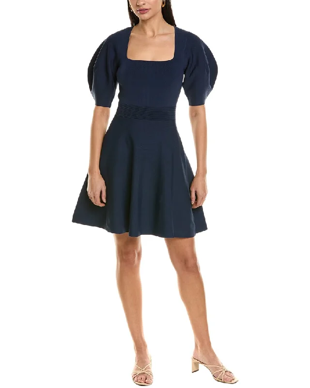 Incredible Offers Ted Baker Puff Sleeve Skater Dress