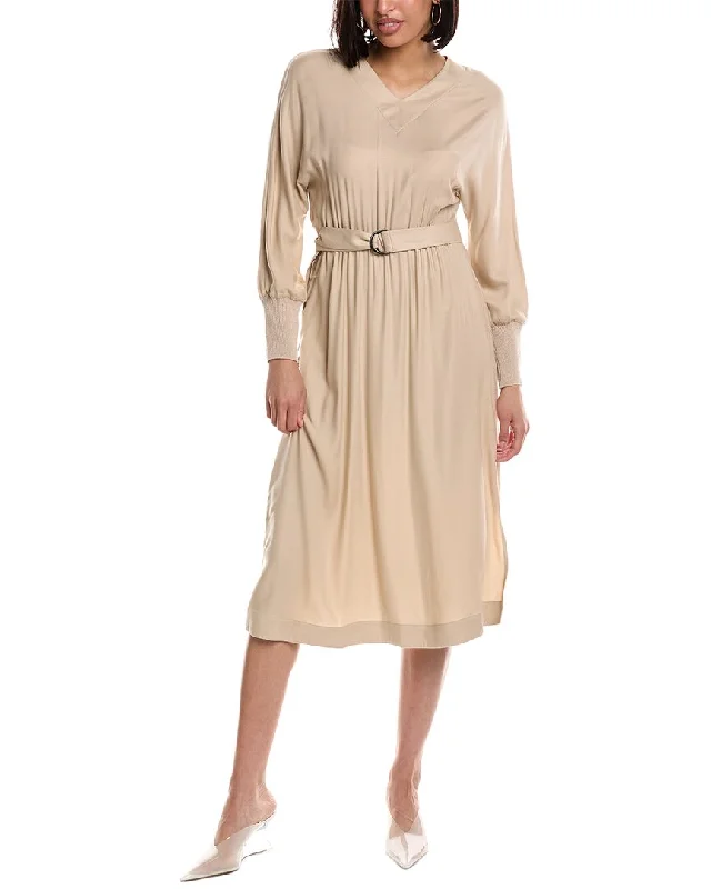 Can't Miss Peserico Wool-Blend Midi Dress
