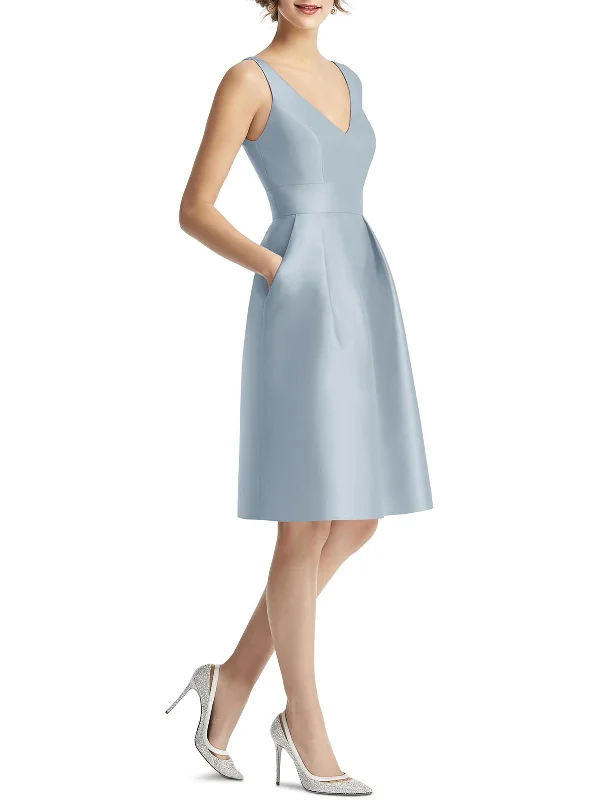Overstock Womens Party Midi Fit & Flare Dress