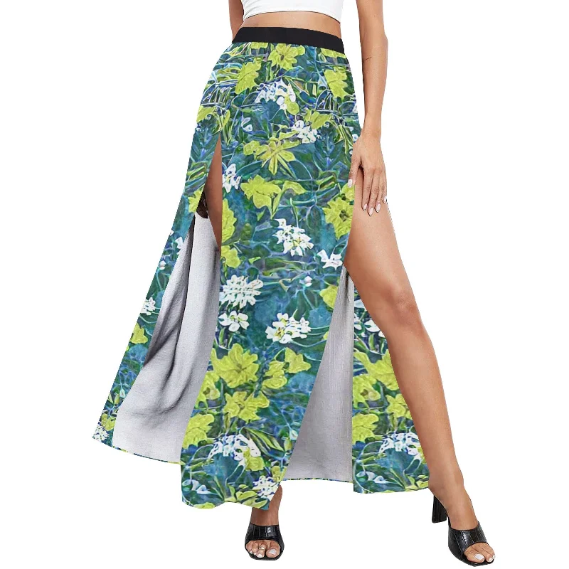 Blowout Deals Women's High Slit Long Beach Dress (S40)