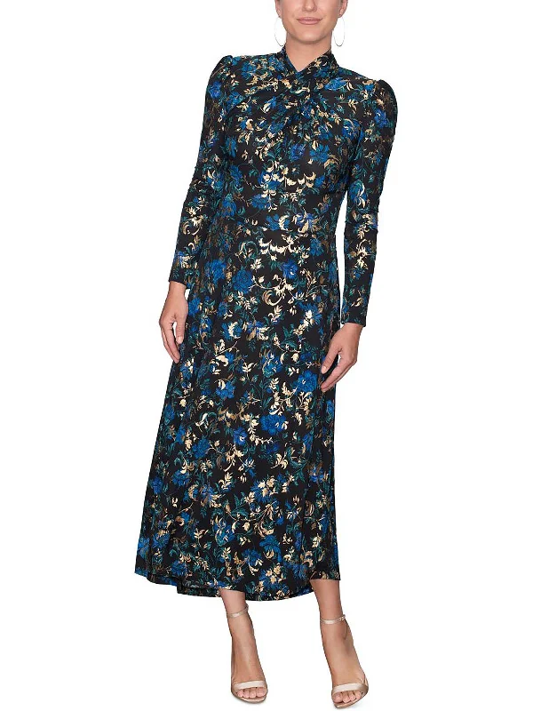 Stock Up and Save Womens Printed Long Maxi Dress
