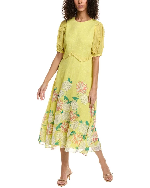 Don't Miss Ted Baker Midi Tea Dress