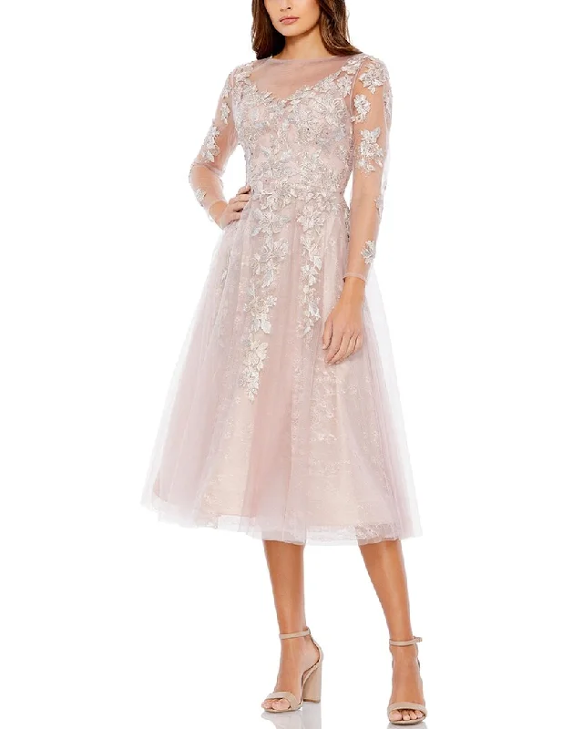 Last Chance Mac Duggal Embellished Cocktail Dress
