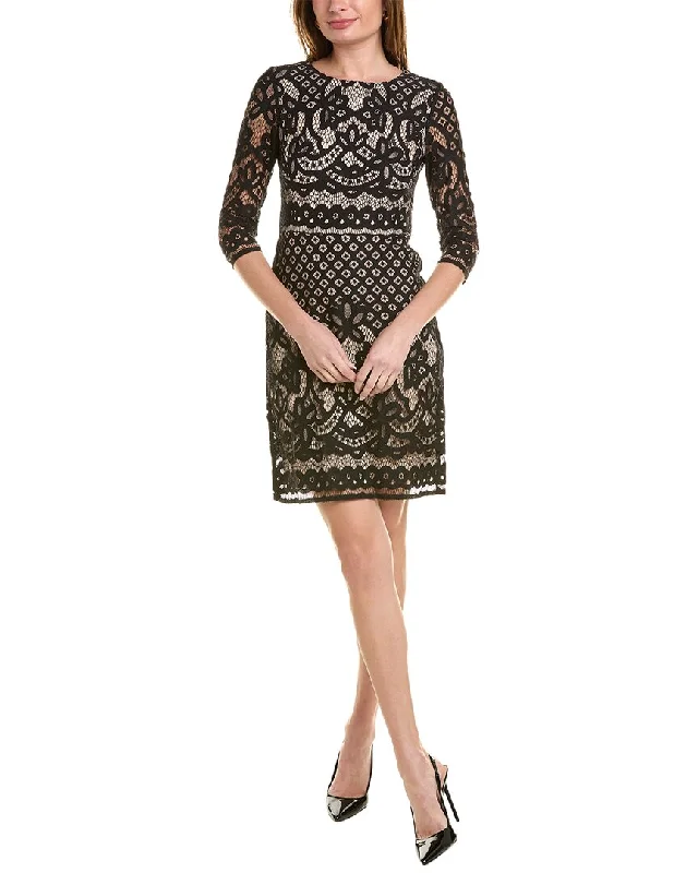 Instant Discount Maison Tara Lace Midi Dress
