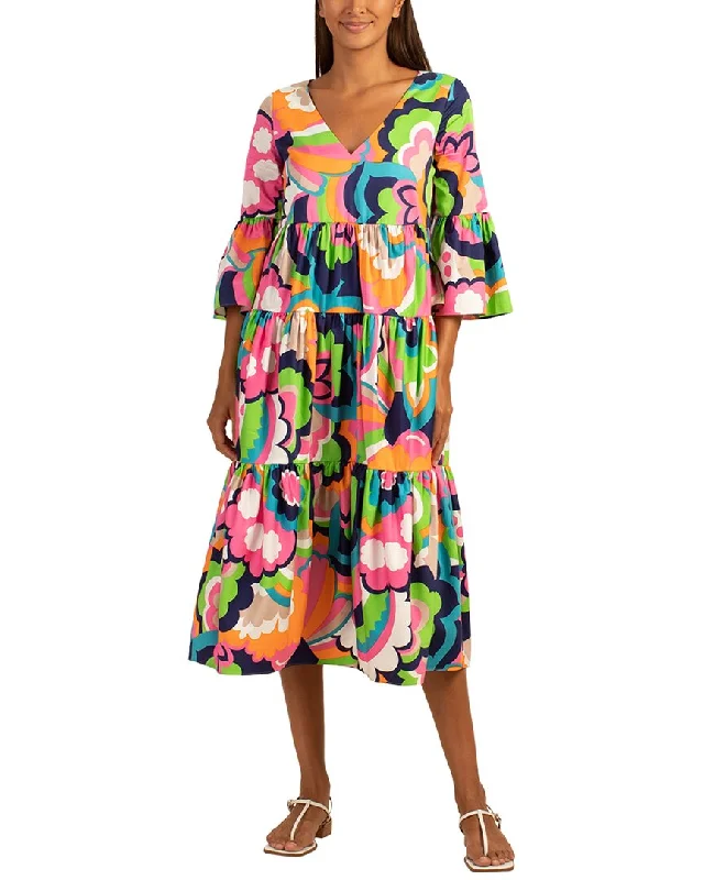 Bargain Prices Trina Turk Oversized Flower Dress