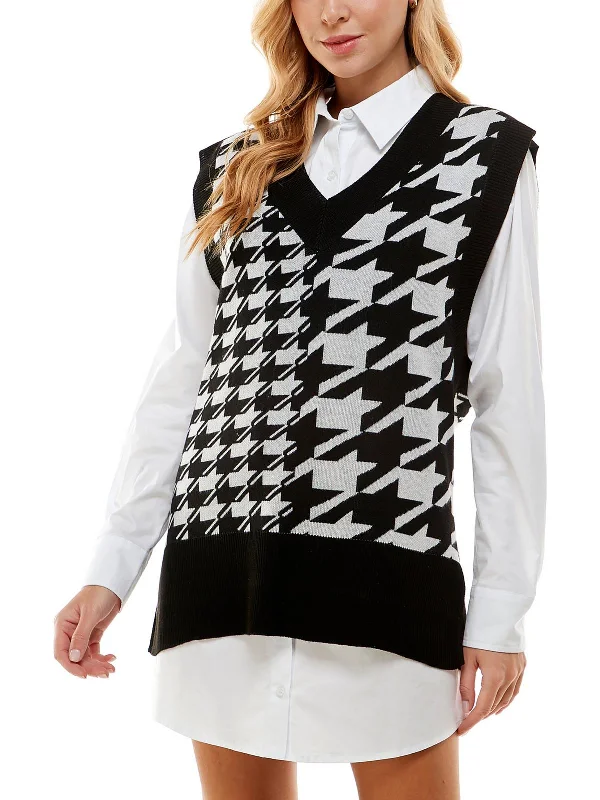 Markdowns Juniors Womens Short Sweater Two Piece Dress