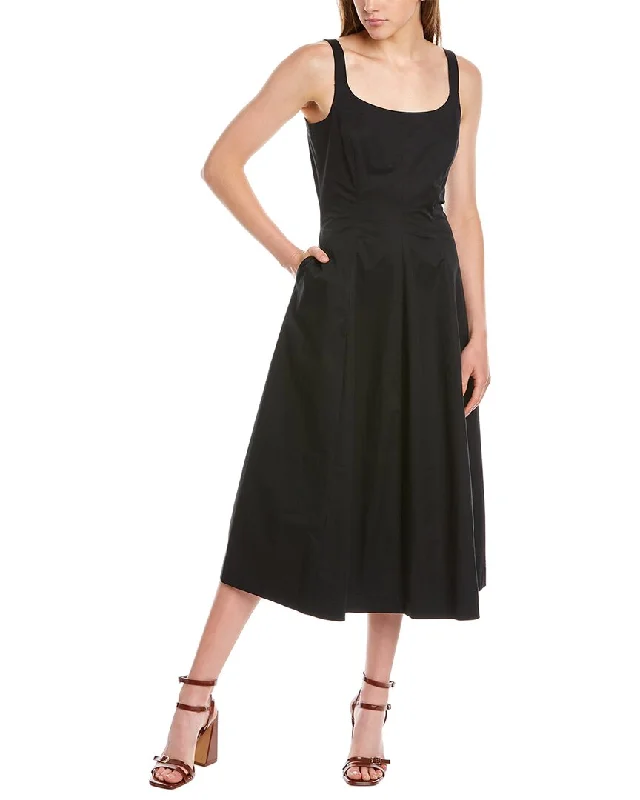 New Deals Vince Paneled Slip Dress