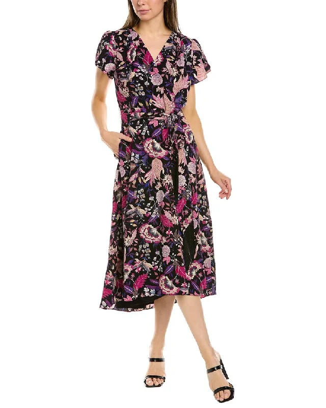 Final Markdown Tahari ASL Belted Midi Dress
