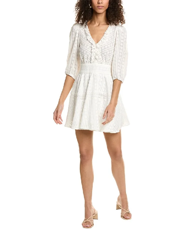 Extra Discounts Sandro Embroidered A-Line Dress