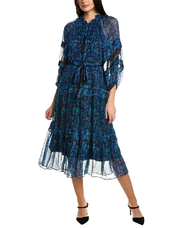Year-End Sale Kobi Halperin Amelie Peasant Dress