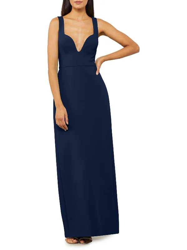 Must-Have Deals Womens Sheath V-Neck Evening Dress