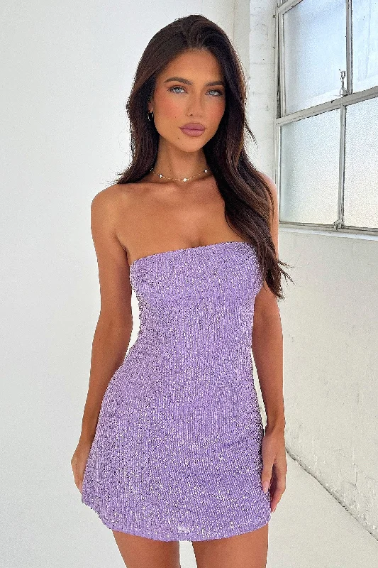 Price Drop Arletta Dress - Purple