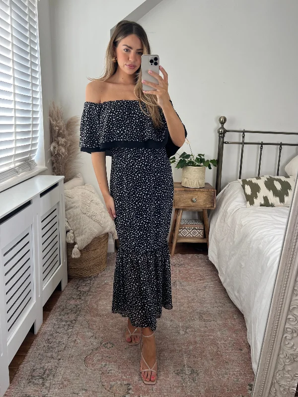 Loyalty Reward Tara Bandeau Dress / Mono Spot
