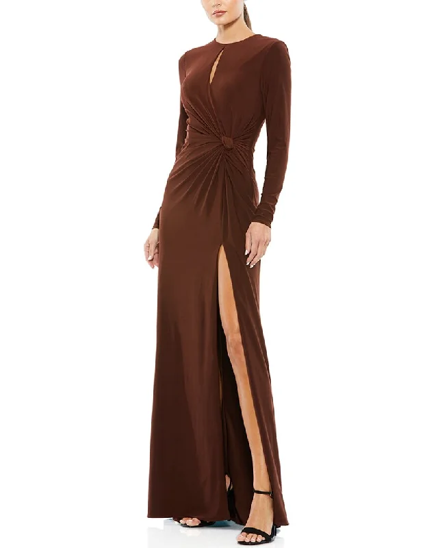 Can't Miss Mac Duggal Keyhole Draped Gown