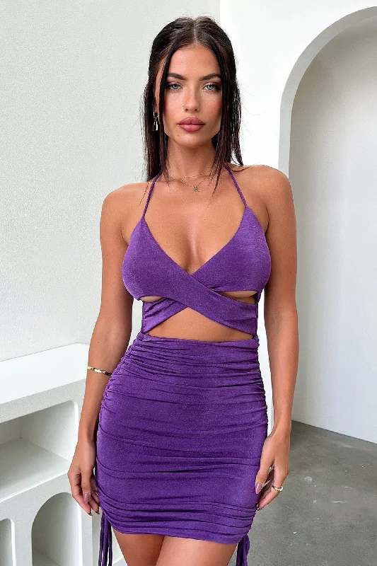 Limited Time Discount Tori Dress - Purple