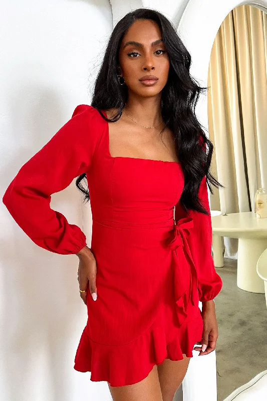 Early Access Silvana Dress - Red
