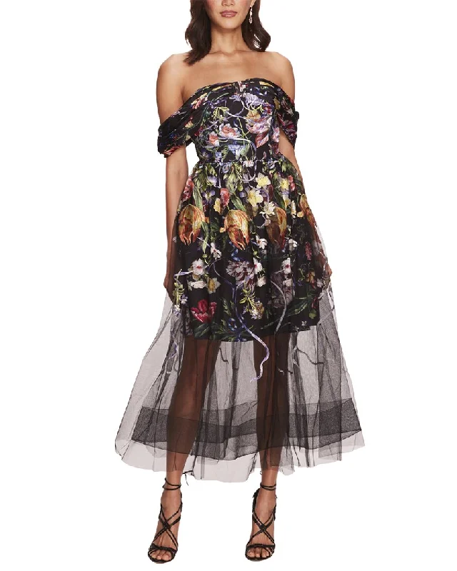 Get It Before It’s Gone Marchesa Notte Mini Dress