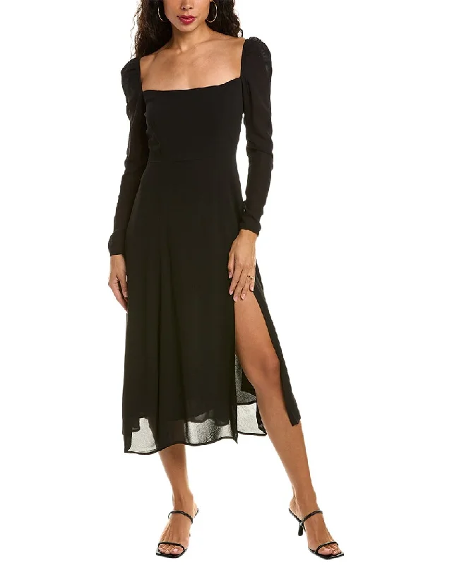 Extra Savings O.P.T. Lemon Midi Dress