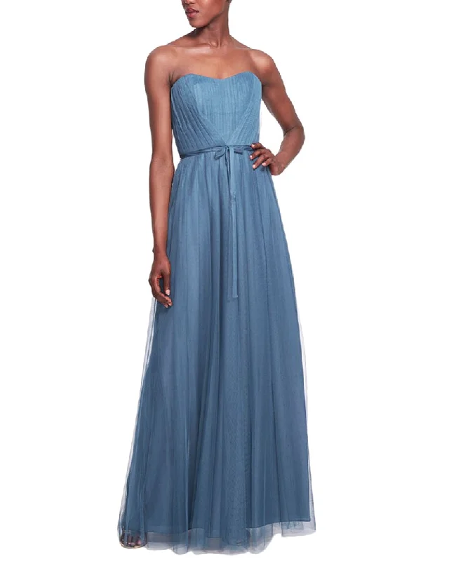 While Supplies Last Marchesa Notte Imola Sleeve Long Gown